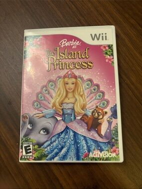 Barbie The Island Princess (Wii) - Pink Case by Activision